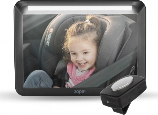 Specchietto con illuminazione LED per auto