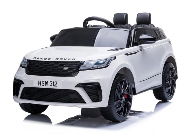 Auto elettrico per bambini Range Rover bianco