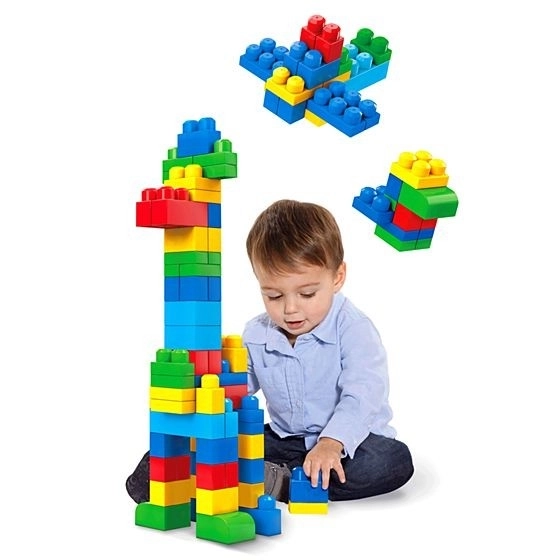 Mega Bloks Borsa da Costruzione per Bambini