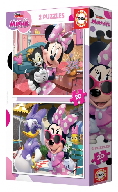 Puzzle EDUCA Minnie 2x20 pezzi