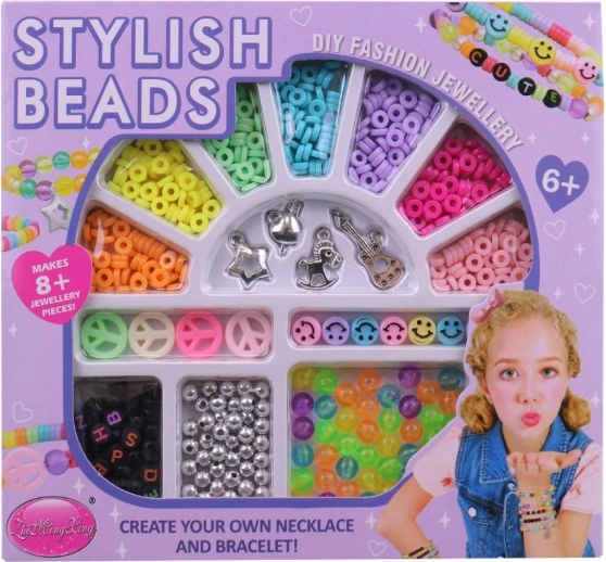 Set creativo di perline con accessori per bambini