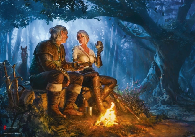 Puzzle Witcher - Viaggio di Ciri 1000 pezzi