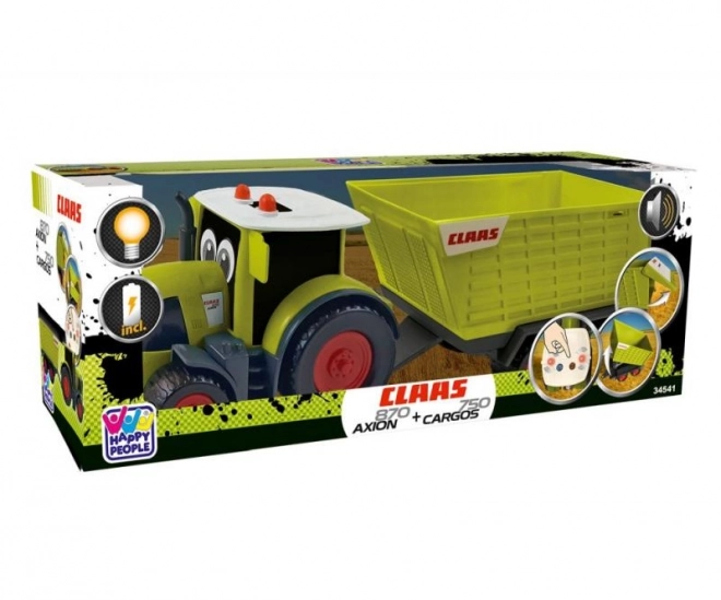 Trattore Claas con Rimorchio