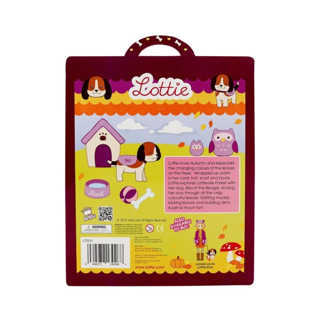 Perfetto complemento per la bambola Lottie Autumn Leaves