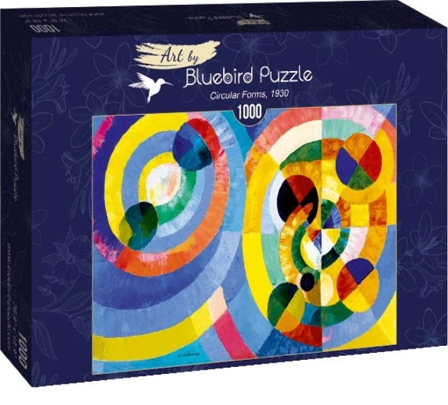 Puzzle Bluebird oggetti circolari 1000 pezzi