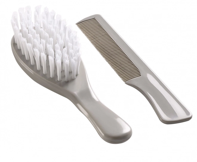 Set di spazzola e pettine per capelli, Grey