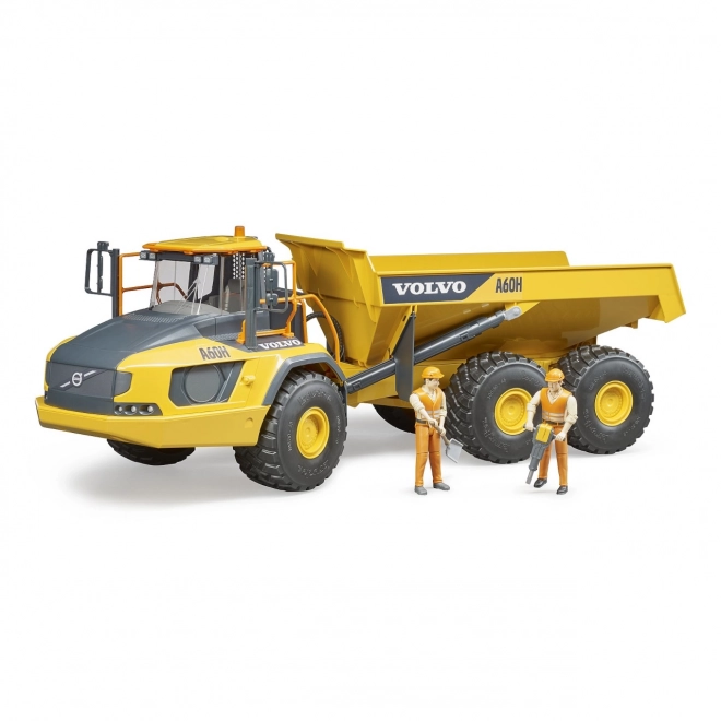 Dumper articolato Bruder Volvo A60H in scala 1:16