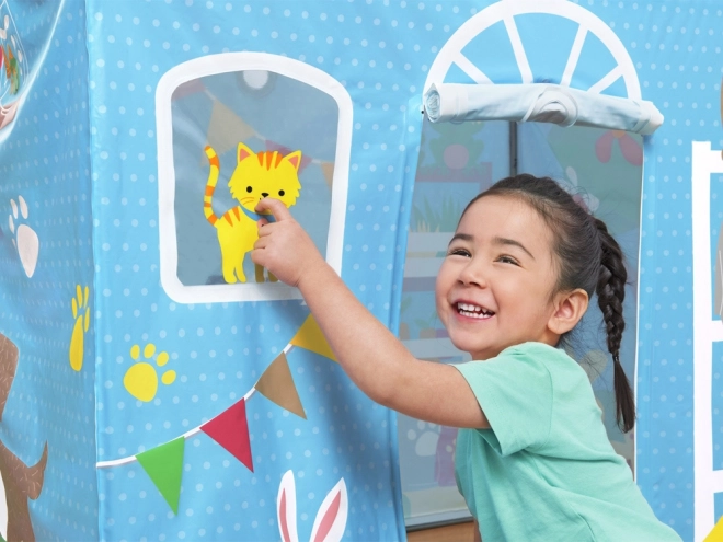 Dome giocattolo colorato per bambini da giardino e stanza