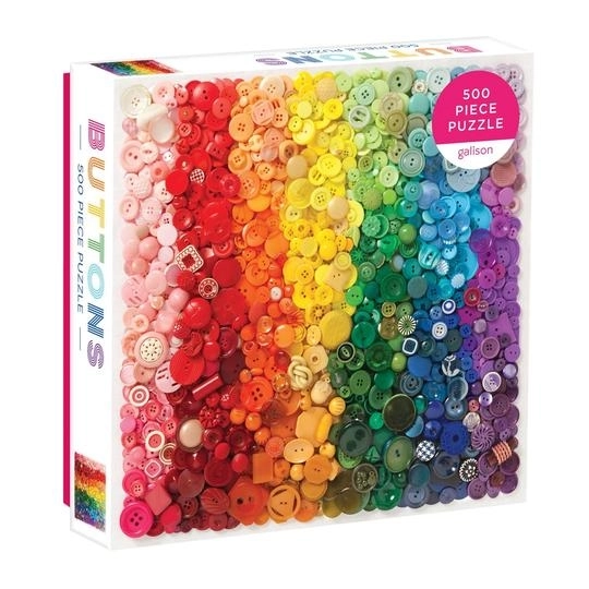 Puzzle Bottoni Arcobaleno 500 Pezzi