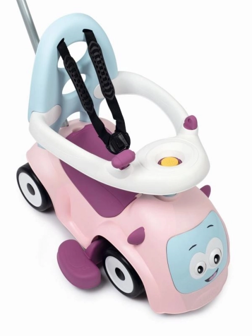 Smoby Odrážedlo Se Suoni E Asta Guida Maestro 3 In 1 Rosa