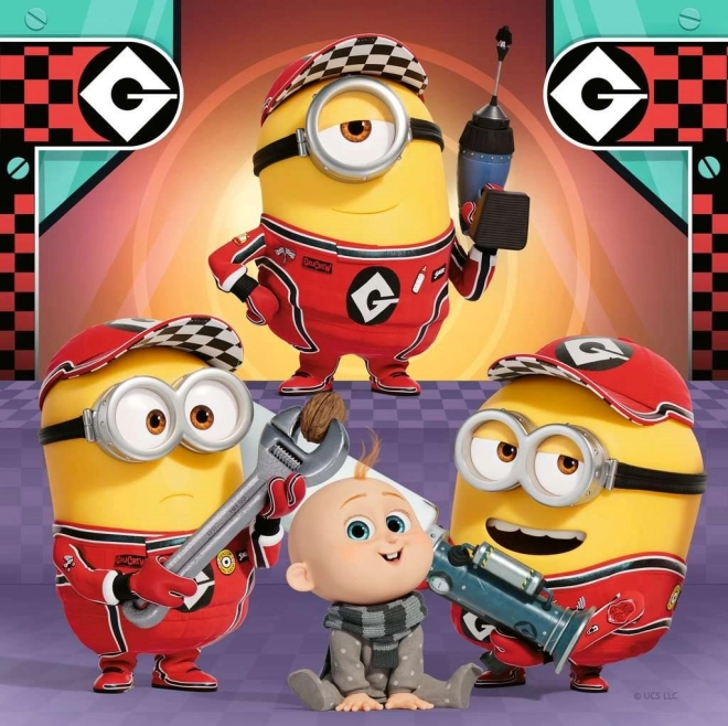 Puzzle Minions 3x49 pezzi