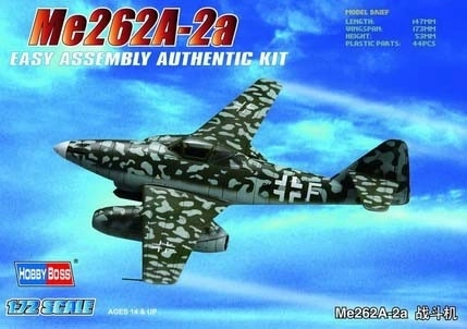 Modello Aereo Me262A-2a