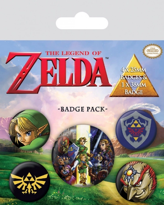 Set di badge Zelda