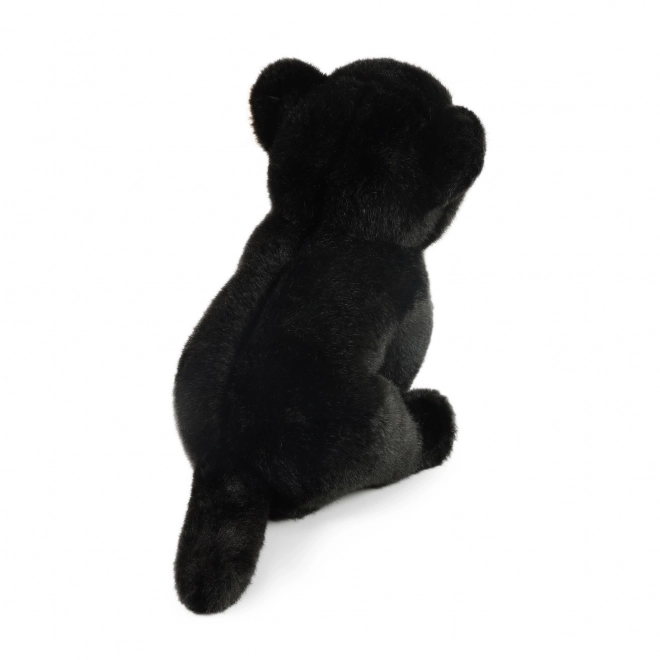 Pantera nera seduta in peluche ECO-FRIENDLY 23 cm