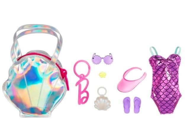 Barbie Set Moda Premium Costume Viola