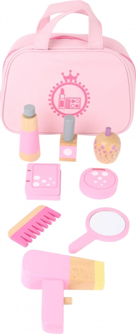 Set per trucco per bambini legno rosa