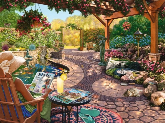 Puzzle Ravensburger - Bellezza del Cortile 750 Pezzi