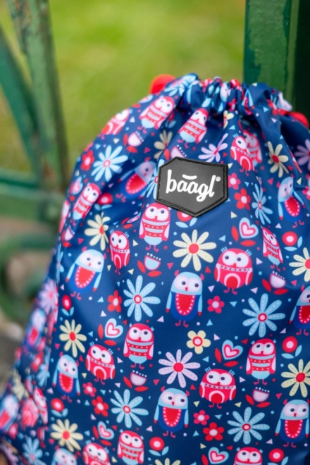 Sacco per scarpe Happy Owls