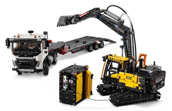 Camion Volvo FMX e Escavatore EC230 Elettrico Lego Technic