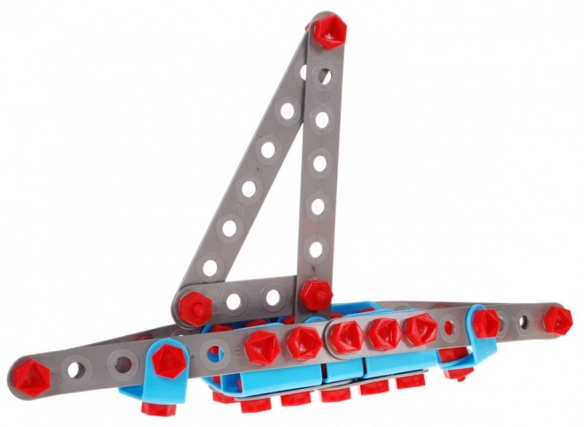 Set di costruzioni per bambini 6+ con trapano elettrico e strumenti per costruire 10 modelli