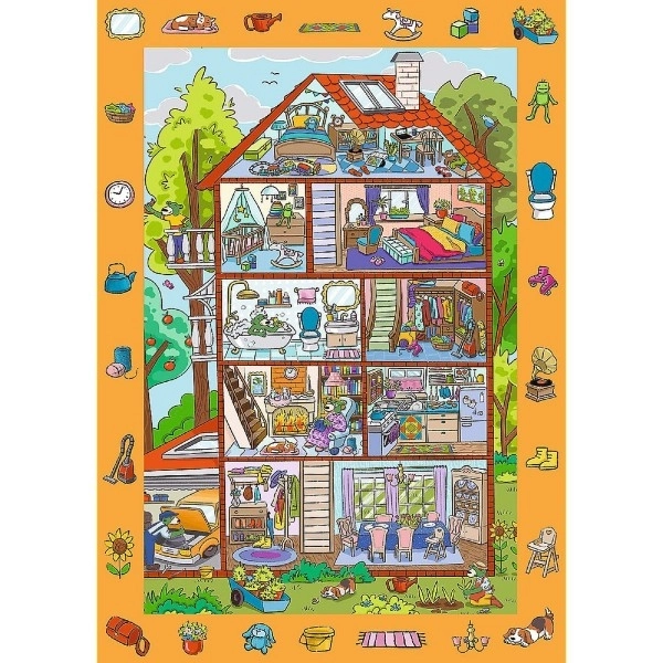 Puzzle di osservazione Spy Guy a Casa 24 pezzi