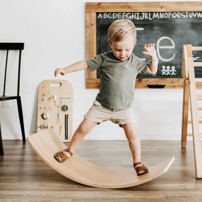 Tavola equilibrio per bambini in legno ECOTOYS