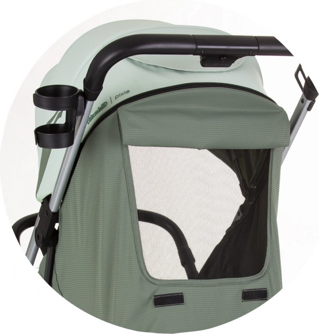 Passeggino sportivo verde pastello PIXIE di Chipolino