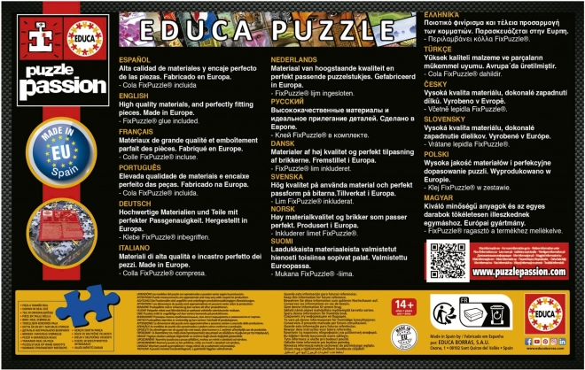 Puzzle EDUCA La Dama con il Ventaglio 1000 Pezzi