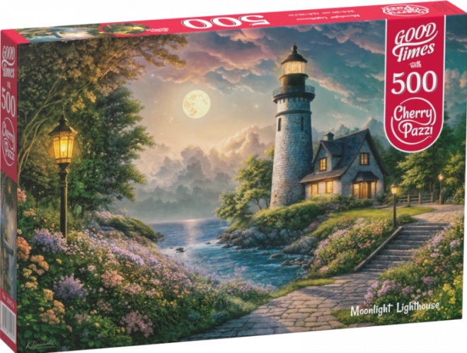 Puzzle Faro al Chiaro di Luna 500 pezzi