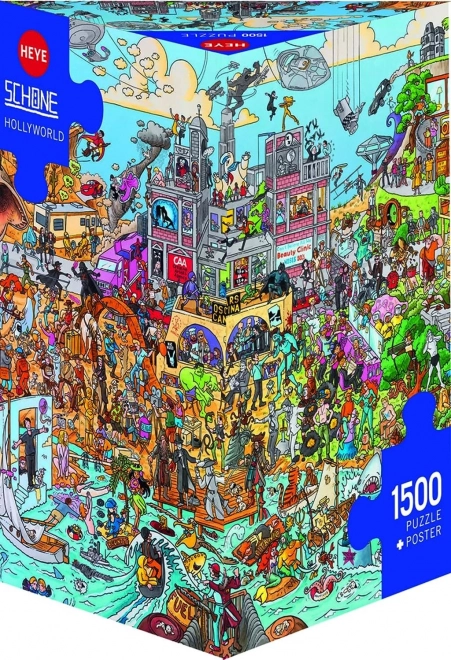 Puzzle Hollyworld 1500 pezzi