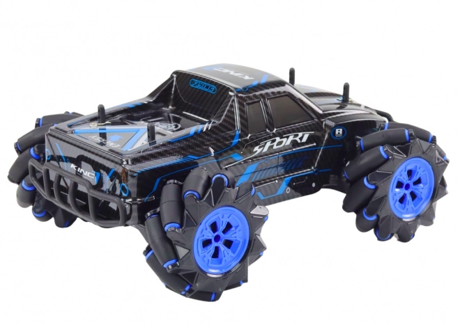 Auto fuoristrada telecomandato RC Drift blu