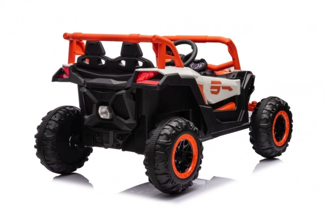 Auto a batteria Buggy UTV arancione 4x4