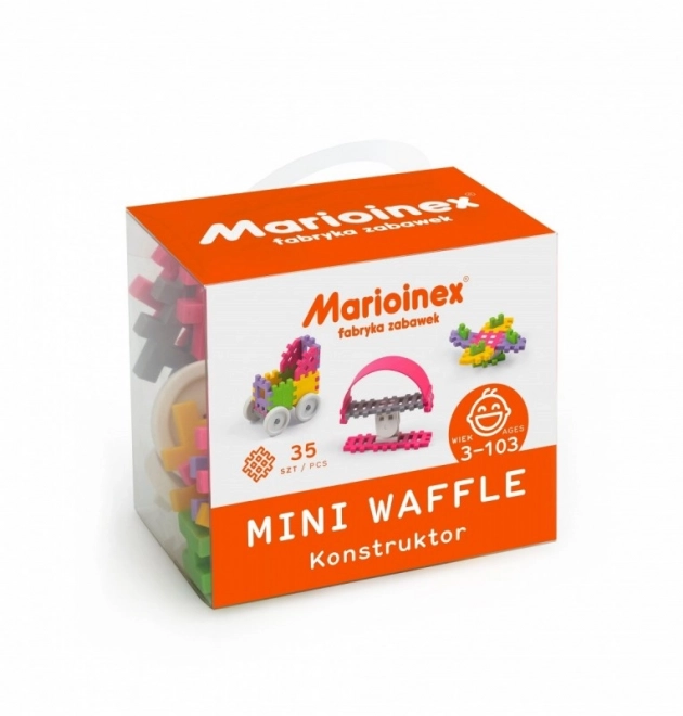 Blocchi Waffle Mini 35 pezzi per bambine