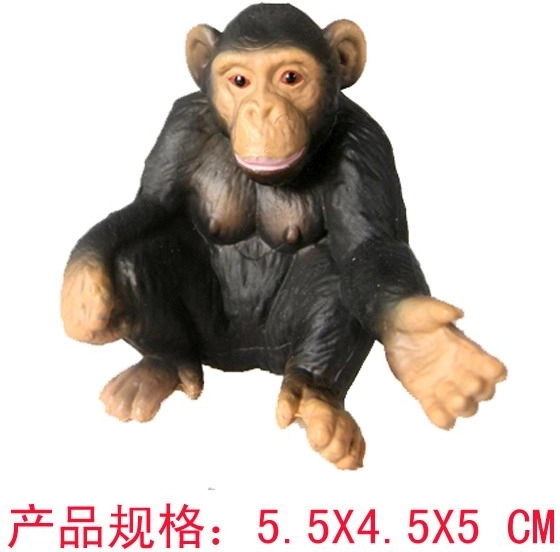 Figurina di scimpanzé
