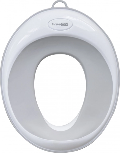 Riduttore WC per bambini FreeON bianco-grigio