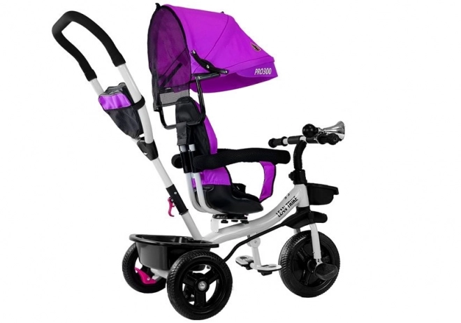 Triciclo per bambini PRO viaggi viola