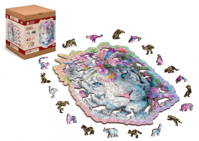 Puzzle in legno Mystico Tigre 250 pezzi