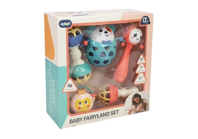 Set di sonagli e massaggiagengive - 5 pezzi