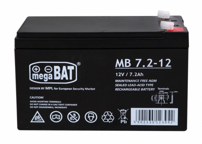 Batteria gel 12V 7Ah per veicoli elettrici per bambini