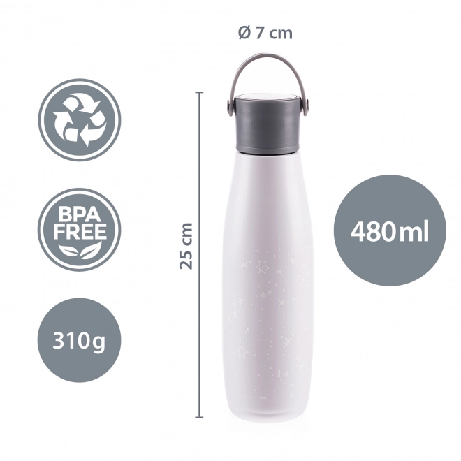 Termos in acciaio inox 480 ml con manico City