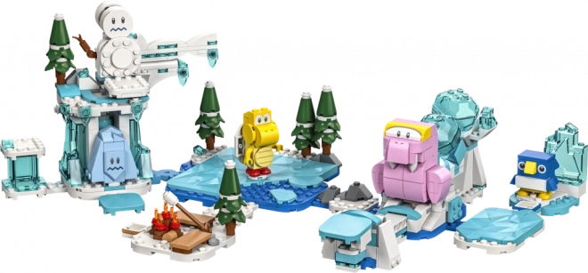 Avventura sulla neve di Fliprus - Set di espansione LEGO Super Mario