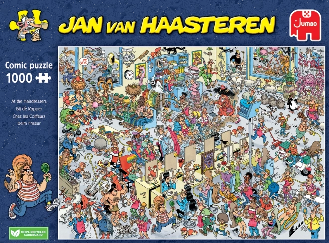 Puzzle JUMBO Jan Van Haasteren Salone di bellezza 1000 pezzi