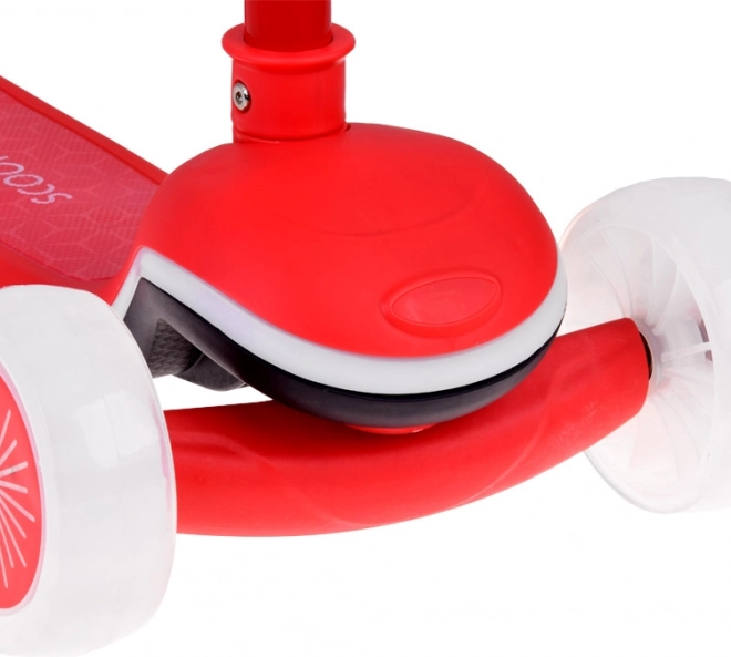 Monopattino bilanciato per bambini con luci e musica – Rosso