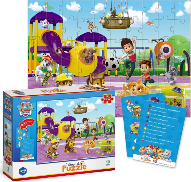 Puzzle Paw Patrol: Passeggiata 60 Pezzi