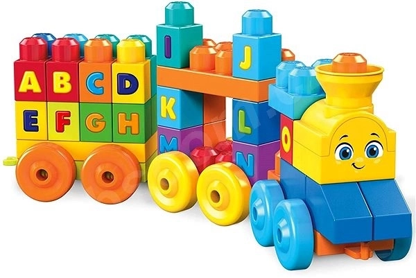 Mega Bloks Trenino Musicale con Lettere