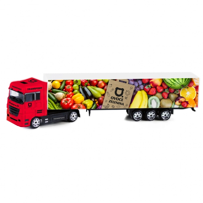 Camion Giocattolo Frutta e Verdura