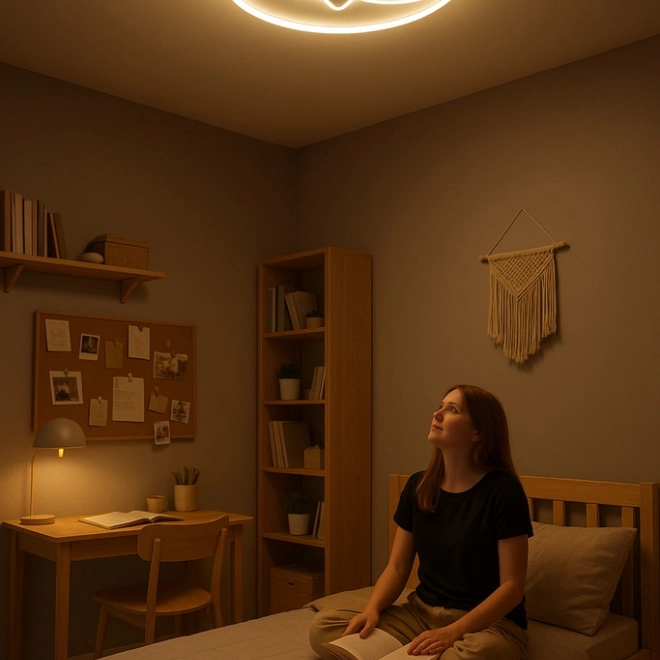 Lampada a soffitto LED per la cameretta con telecomando