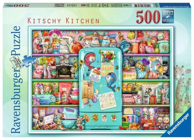 Puzzle Cucina Kitsch 500 Pezzi