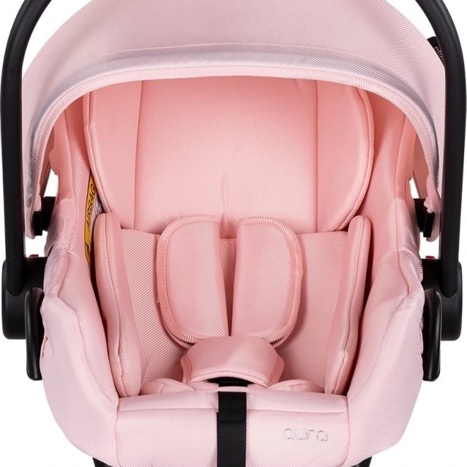 Seggiolino auto per bambini Chipolino Aura i-Size Rosa Marshmallow