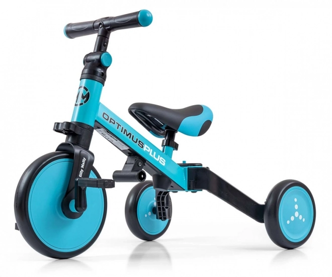 Bicicletta Bambini Milly Mally 4 in 1 Optimus Plus Blu